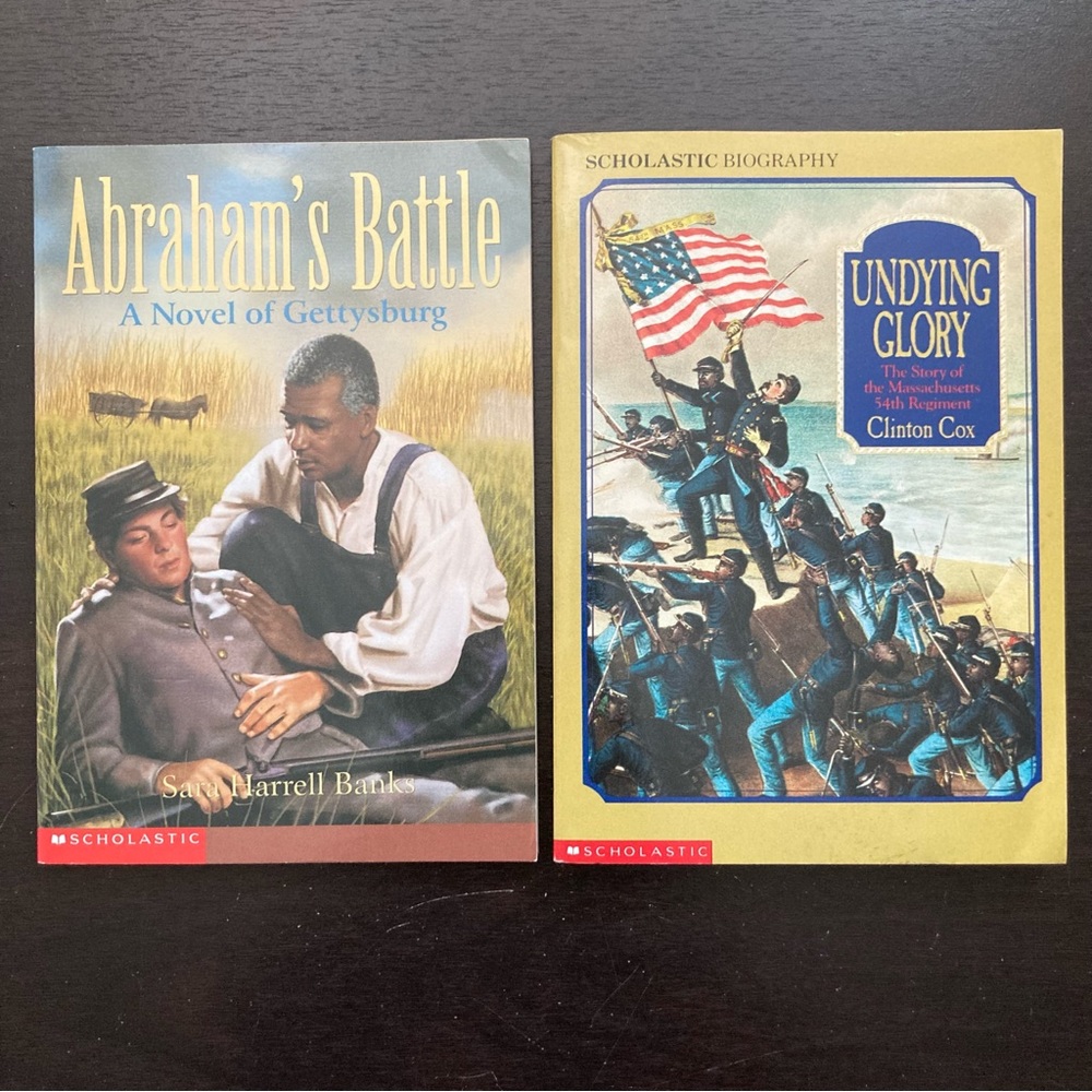 ☀️ SCHOLASTIC 2 POC Civil war novels